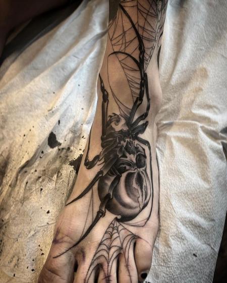 tattoos/ - Billy Williams Skull Spider - 144628